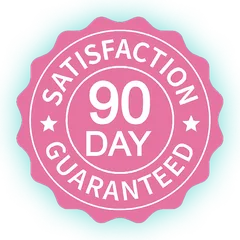 90-day satisfaction guarantee seal